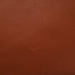 Pre Owned Burberry Brown Leather Studded Society Top Handle Bag
