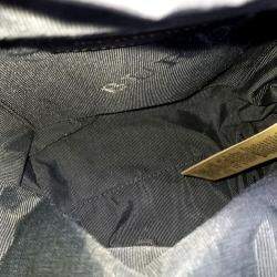 Pre Owned Burberry Black Fabric Rucksack Small