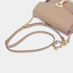Pre Owned Burberry Beige/Brown Canvas Macken Crossbody Bag
