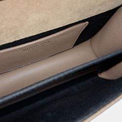 Pre Owned Burberry Beige/Brown Canvas Macken Crossbody Bag