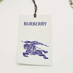 Pre Owned Burberry Oliver Green Leather Rocking Horse Wallet On Chain