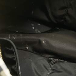 Pre Owned Burberry Beige Archive Check Nylon Changing Bag