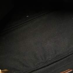 Pre Owned Burberry Beige/Brown Haymarket Check Coated Canvas and Leather Tote