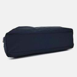 Pre Owned Burberry Navy Blue Nylon fabric shoulder bag