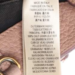 مملوكة مسبقًا Burberry Banner Small Pink/Beige Leather and House Check Canvas Tote