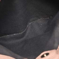 مملوكة مسبقًا Burberry Banner Small Pink/Beige Leather and House Check Canvas Tote