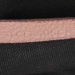 مملوكة مسبقًا Burberry Banner Small Pink/Beige Leather and House Check Canvas Tote