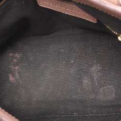 مملوكة مسبقًا Burberry Banner Small Pink/Beige Leather and House Check Canvas Tote