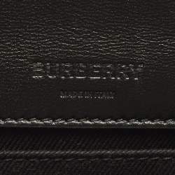 مملوكة مسبقًا Burberry Lola Mini Black Quilted Leather Chain Crossbody Bag