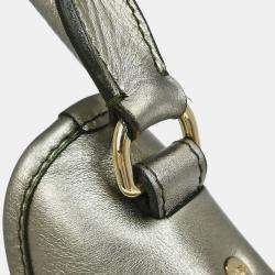 مملوكة مسبقًا حقيبة يد بربري كارو منزل بيج ذهبي