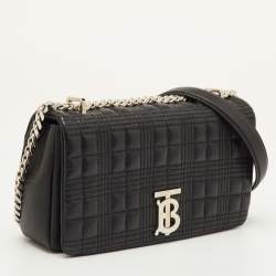 مملوكة مسبقًا Burberry Lola Small Black Leather Shoulder Bag