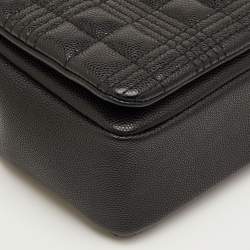 مملوكة مسبقًا Burberry Lola Small Black Leather Shoulder Bag