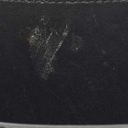 Pre Owned Burberry TB Small Beige/Black Leather Shoulder Bag