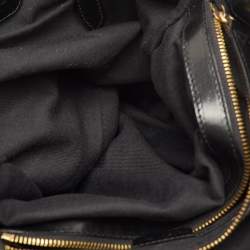 مملوكة مسبقًا Burberry Bridle Gosford Beige/Black House Check Canvas and Leather Hobo