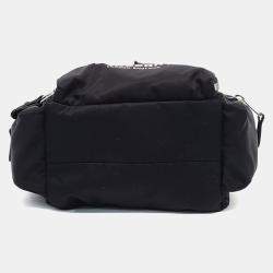 مملوكة م�سبقًا حقيبة ظهر بربري نايلون أسود حقيبة ظهر