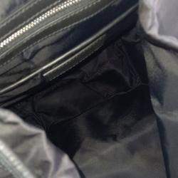 مملوكة مسبقًا حقيبة ظهر بربري نايلون أسود حقيبة ظهر