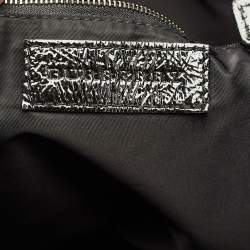 مملوكة مسبقًا حقيبة بربري فيكتوريا نايلون كارو بيت سوداء