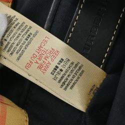 مملوكة مسبقًا حقيبة ظهر بربري مربعات بربري بيج وأسود