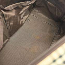 Pre Owned حقيبة يد بيربري مربعات بيربري بيج بني 2 طريق