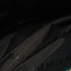 Pre Owned حقيبة بولر بريري صغيرة جلد حُبيبي أخضر بحري أوركارد