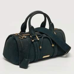 مملوكة مسبق ًا حقيبة بولر بربري بريل بربري متوسطة جلد نوبيك أخضر نيلي باولر