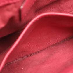 مملوكة مسبقًا Burberry Beige/Pink Haymarket Check PVC and Leather Shoulder Bag