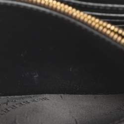 مملوكة مسبقًا حقيبة كروس بربري هامبشاير جلد وكانفاس هاوس تشيك أسود / بيج