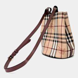 مملوكة مسبقًا حقيبة باكت بربري بي في سي متعدد الألوان هايماركت