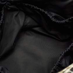 مملوكة مسبقًا حقيبة بربري لتغيير الملابس نايلون كاروهاوس بيج/أسود