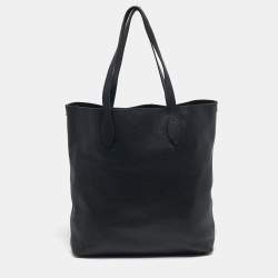 Pre Owned Burberry Remington Black Leather Shopper Tote