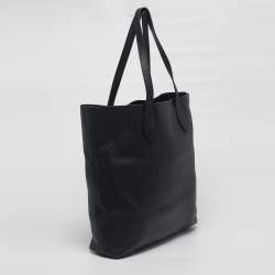 Pre Owned Burberry Remington Black Leather Shopper Tote