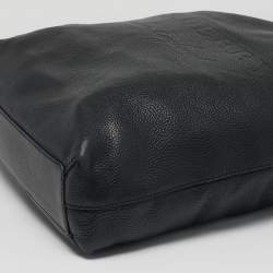 Pre Owned Burberry Remington Black Leather Shopper Tote