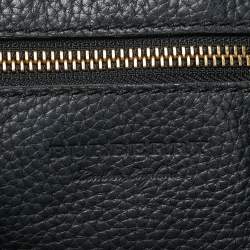 Pre Owned Burberry Remington Black Leather Shopper Tote