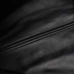 Pre Owned حقيبة يد بربري بيلينغز جلد أسود