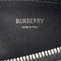 مملوكة مسبقًا Burberry Chess Mini Black Leather Crossbody Bag