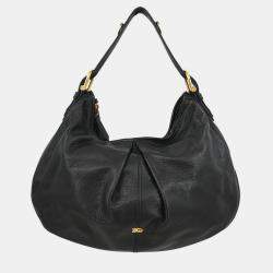 Pre Owned Burberry Black Malika Hobo Bag