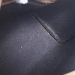 Pre Owned حقيبة بربري دافل كارو هيوس بيج / بني