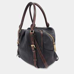 مملوكة مسبقًا حقيبة كتف بر بيري جلد بني