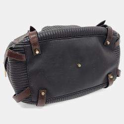 مملوكة مسبقًا حقيبة كتف بر بيري جلد بني