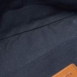 Pre Owned Burberry Orchard Tan/Beige House Check Fabric and Leather Bowler Bag