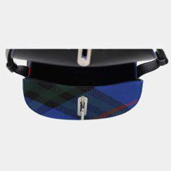 Pre Owned Burberry Mini Rocking Horse Blue Leather Bag