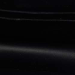 Pre Owned Burberry TB Mini Crystal Embellished Black Suede Shoulder Bag