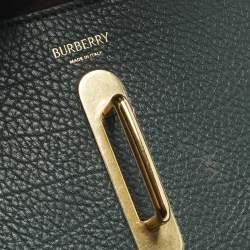 مملوكة مسبقًا حقيبة كروس بودي بربري جلد أخضر روكينغ هورس