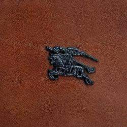 Pre Owned Burberry Multicolor Coated Canvas tote bag