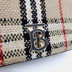 مملوكة مسبقًا حقيبة برابري روللا بوكل قماش متعدد الألوان ميني