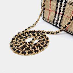 مملوكة مسبقًا حقيبة برابري روللا بوكل قماش متعدد الألوان ميني