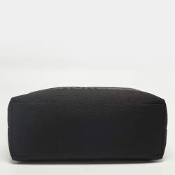 مملوكة مسبقًا Burberry Ormond Logo Black Canvas Tote