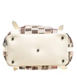 Pre Owned حقيبة بربري كاروهات نوفا عنابي ملفوفة