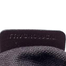 مملوكة مسبقًا حقيبة بربري PVC وجلد كاروهات هاوس تشيك بيج/أسود