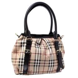 مملوكة مسبقًا حقيبة بربري نورث فيلد هاي ماركت بيج كانفاس مقوى صغيرة